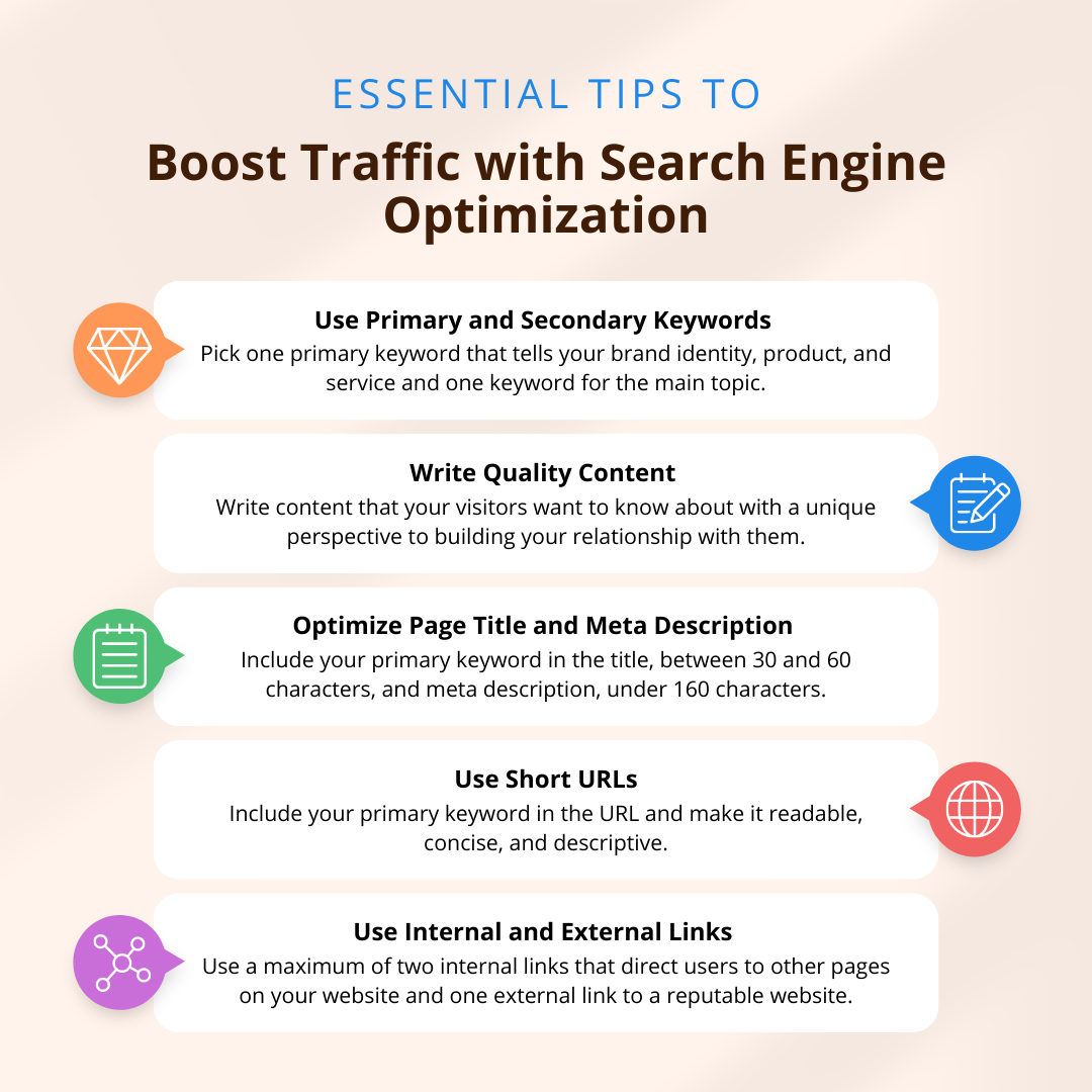 Boost Traffic with Search Engine Optimization 